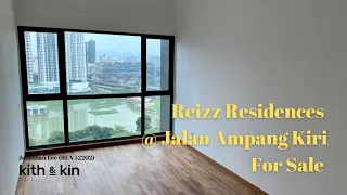 Reizz Residence @ Jalan Ampang Kiri For Sale | Bare Unit | Kuala Lumpur | Property tour #69