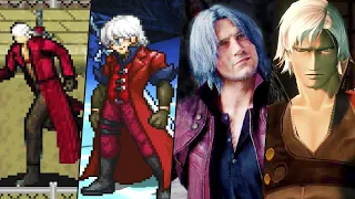 Evolution of Dante from Devil May Cry series