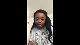 Skai Jackson | Instagram Live Stream | 30 April 2017 #Part-2