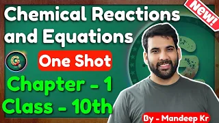 Chemical Reactions and Equations || Class 10 Chapter 1 || NCERT CBSE oneshot || Green Board