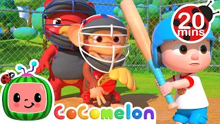 [ 20 MIN LOOP ] Take Me Out to the Ball Game | CoComelon Nursery Rhymes & Kids Songs