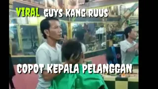 #viral #tiktok #duhaiayahibu...kang rus namanya ||TUKANG CUKUR  GOKIL|| #jaipong