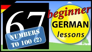 Numbers to 100 in German (2) | Beginner German Lessons for Children