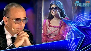 Mireia Rebollar cambia a MIÉRCOLES ADDAMS por BELLA | Semifinal 1 | Got Talent España 7 (2021)