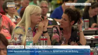 Parteitag Die Linke: Grußwort von Aiman Mazyek am 28.05.2016