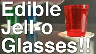 DIY Edible Jell-o Glasses!!