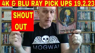 4K & Blu Ray Pick ups from HMV, CEX & Amazon 19.2.23.