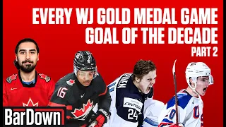 EVERY WORLD JUNIOR GOLD MEDAL GAME GOAL OF THE DECADE PART 2