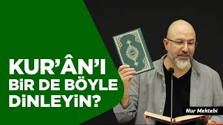 Listen to the Holy Quran like this! How to read the Qur'an? - @ugur.akkafa