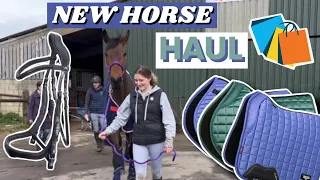 NEW HORSE Tack Shopping Haul + Getting Ready to Move Him - Barn Vlog