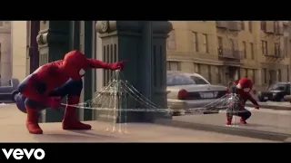 Dance monkey (remix) with The amazing spider man baby dance.