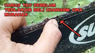 chainsaw supra spr6800 setelah pemakaian 8 bulan