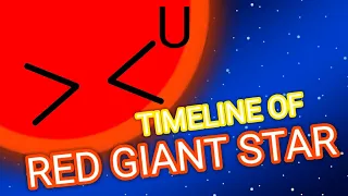 timeline of red giant star (classic)