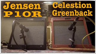 Fender Pro Junior IV SE Greenback or Jensen P10R