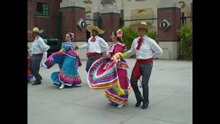 Group dancers Cinco de Mayo celebration at ballpark DSCN8440