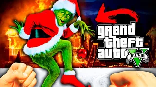 LA MUERTE del GRINCH en GTA 5! Grand Theft Auto V - GTA V Mods