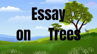 10 lines on trees |Essay on trees|10 lines essay on trees |Importance of trees|4B exploration