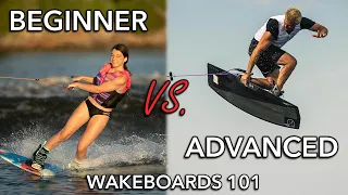 Wakeboards - Beginner vs Advanced Boards - Wakeboarding 101