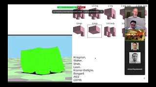 Computational design of robots, xenobots, and metamaterials.