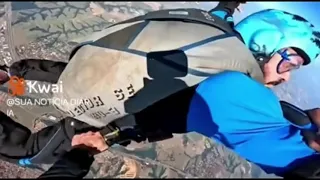 VIDEO : Exclusivo: vídeo mostra salto de aluno de paraquedismo que terminou em morte em Boituva