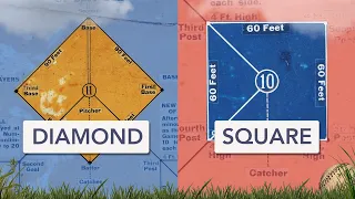 Why the baseball diamond is a diamond