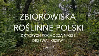 SKN ARBORIS - Zbiorowiska roślinne Polski, z których pochodzą nasze drzewa i krzewy - część 1