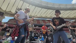 Rockin'1000 Madrid rehearsal