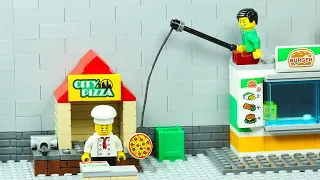 Lego City Pizza MasterChef - Fisherman Pizza Robbery