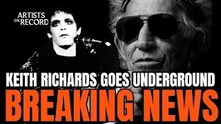 KEITH RICHARDS Covers LOU REED'S  "I'M WAITING FOR THE MAN !