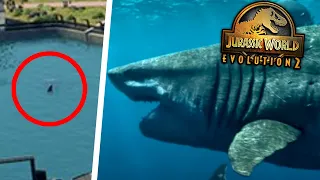 MEGALODON IN THE GAME?!?! - Jurassic World Evolution 2