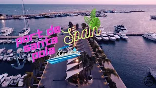 Puerto de Santa Pola - Spain [Drone 4k]