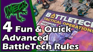 4 Fun & Quick Advanced Battletech Rules You Can Add to Your Game!