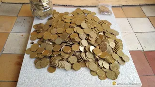 Статистика перебора монет по 1 гривне Украины