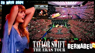 🔥 ASÍ SE VIVIÓ el CONCIERTO de TAYLOR SWIFT en el ESTADIO BERNABÉU: THE ERAS TOUR MADRID 29 MAYO