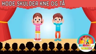 Hode skulder kne og tå  | barnerim for småbarn | Norske Barnesanger