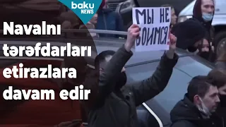 Rusiyada etirazlar başladı - Baku TV