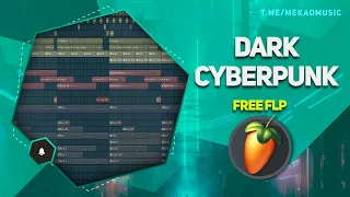 Dark Cyberpunk In FL Studio 20 (+FREE FLP/Бесплатный FLP) #freeflp #flstudio #cyberpunkmusic