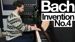 Bach - Invention No. 4 (ABRSM Grade 5 1995-1996) | Piano Progress Week 88