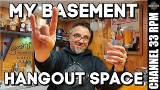 Basement bar, music room & home theatre tour | MAN CAVE IDEAS