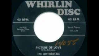 CONTINENTALS - Picture Of Love / Soft And Sweet - 02/1957 - WHIRLIN DISC 105