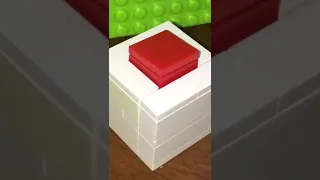 I made a red LEGO button!