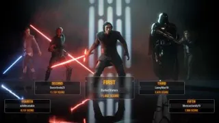 SWBF2:  HvV as DarkerWaters, I dominate on Naboo.