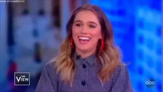 Cole Sprouse and Haley Lu Richardson on The View