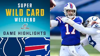 Colts vs. Bills Super Wild Card Weekend Highlights | NFL 2020 Playoffs