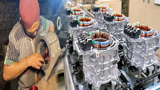 Incredible Manufacturing process of VIBRATORY Electrical Motor | Electric Motor Manufacturing proces