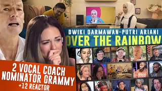 ISENG-ISENG SPEKTAKULER❗💥 PUTRI ARIANI FT DWIKI DARMAWAN - OVER THE RAINBOW - REACTION COMPILATION