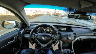 2008 Honda Accord 2.4i-vtec 2K 60fps POV Test Drive