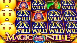 ★2X WILDS EVERYWHERE!! 🤑★ MAGIC OF THE NILE Slot Machine (IGT)