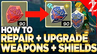 How to Repair & Upgrade Your Weapons & Shields in Tears of the Kingdom