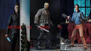 Michael vs Jason vs Ash (Stop Motion)